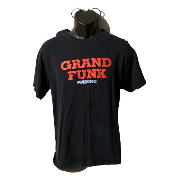 grand funk railroad t shirt tour concert large‎ Mens 2012 Gildan tag - Picture 3 of 6